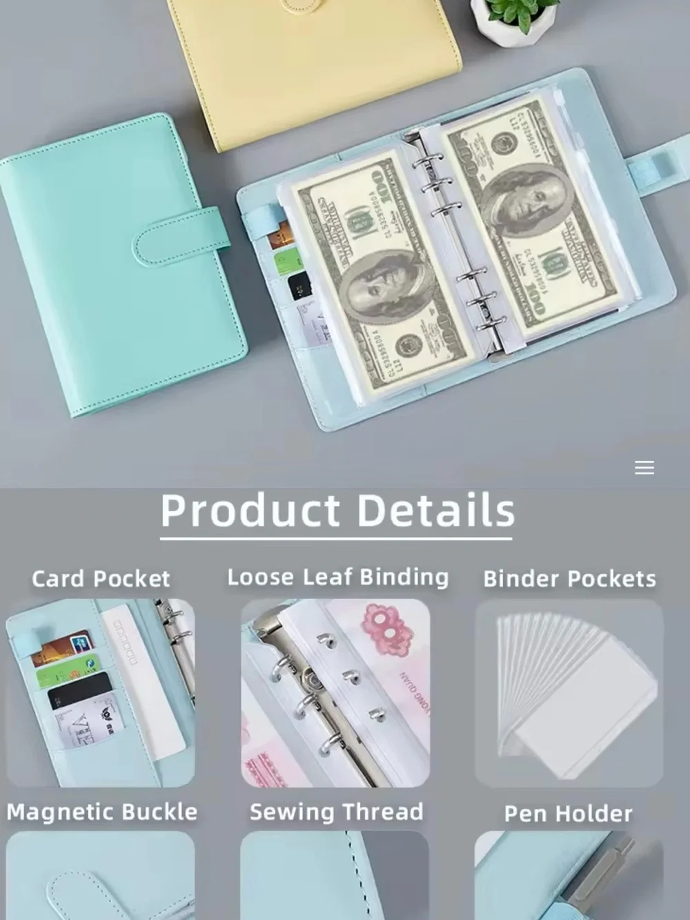 Money envelopes, money saving challenge